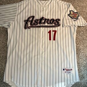 Houston Astros Lance Berkman Authentic Jersey